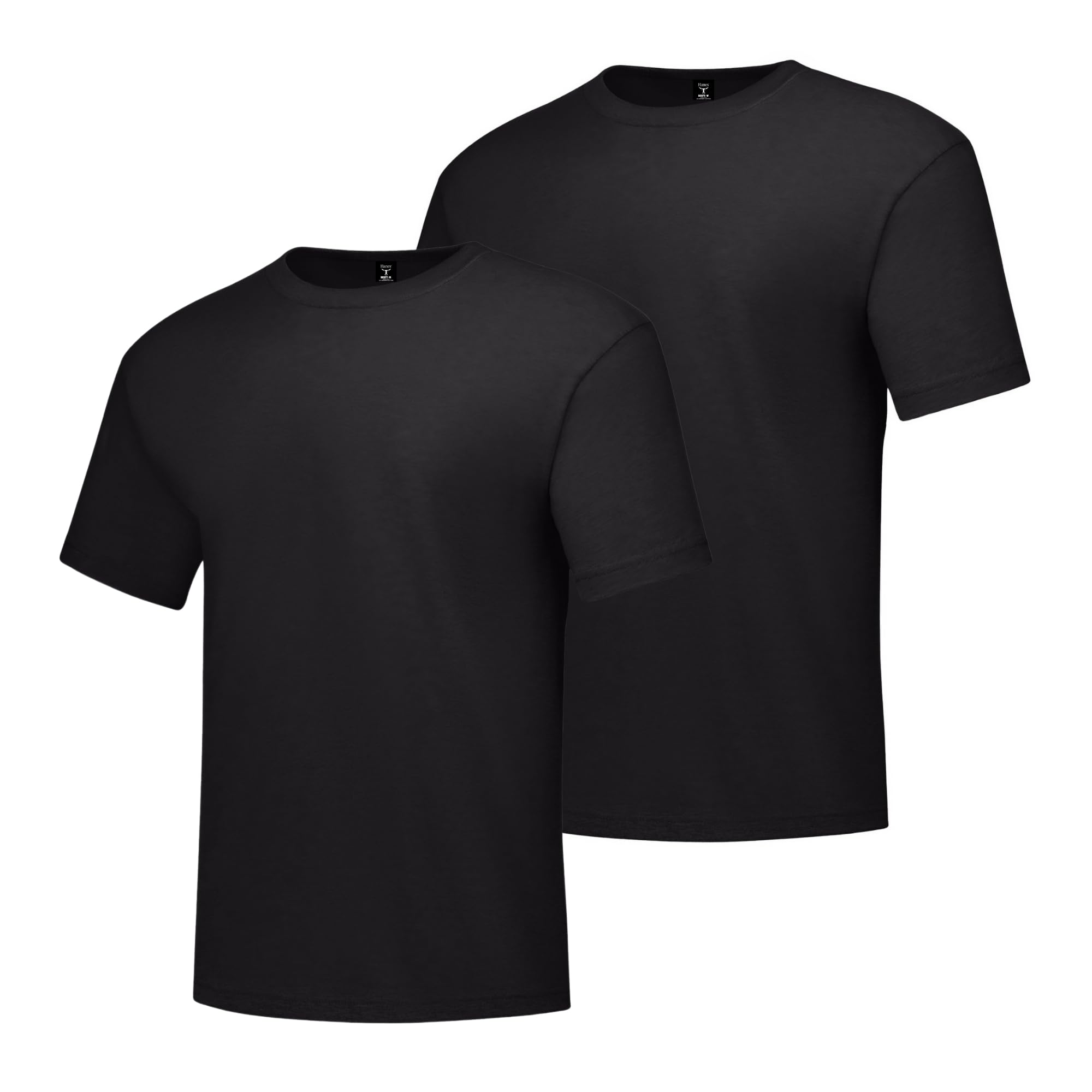 Hanes Men's Beefy-t T-Shirt, Heavyweight Cotton Tee, 1 Or 2 Pack, Big & Tall